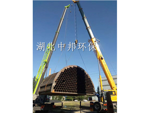 襄陽除塵器印度施工現(xiàn)場